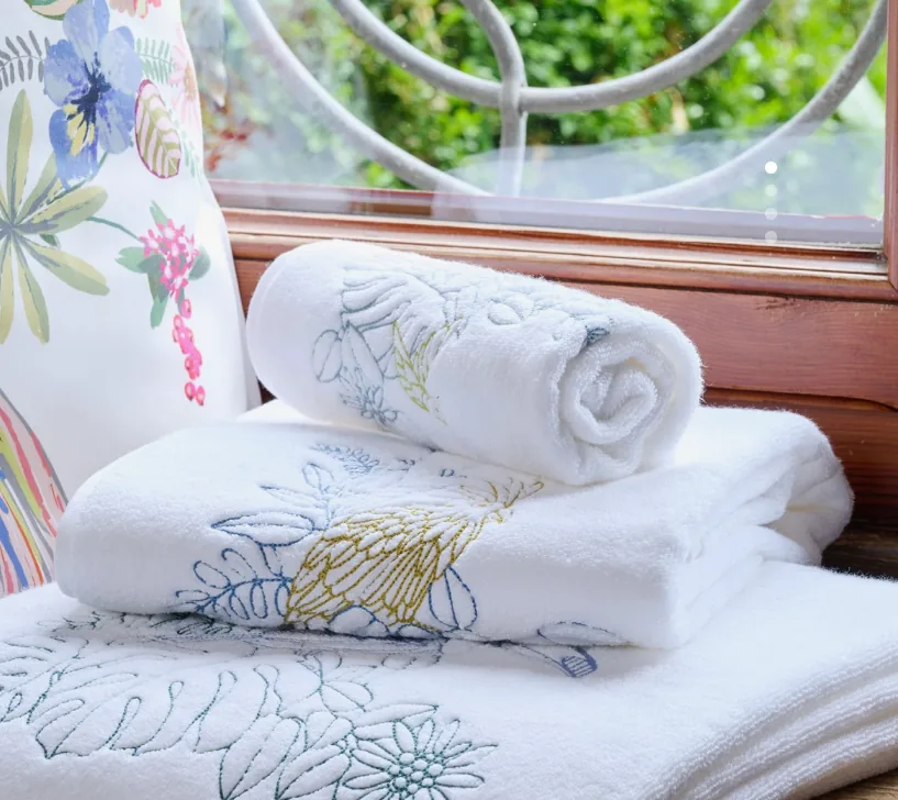 Parure de lit Jacquard Pansy