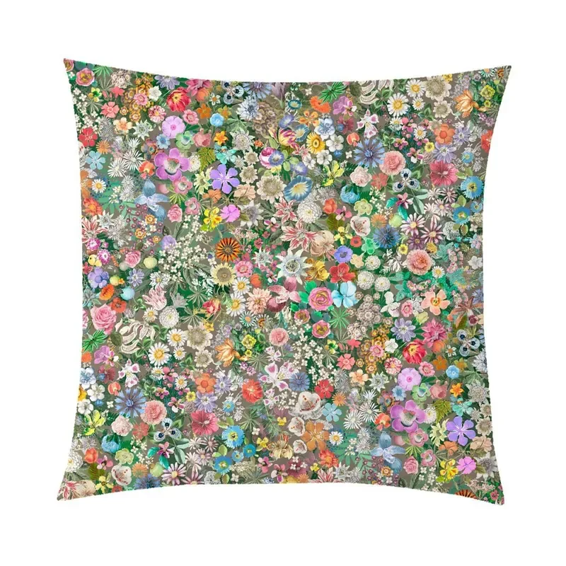Bettwäsche Lena mit Mille-Fleurs Blütendruck von Christian Fischbacher